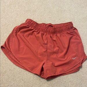 Nike Women's Red Athletic Shorts
